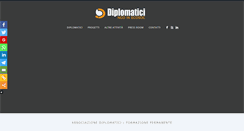 Desktop Screenshot of diplomatici.it